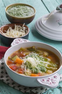  Soupe au Pistou – En Kretig och Lättare Tolkning av Klassisk Provence-Smak